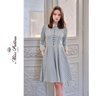 子修身 古典维多利亚风格 斯文连衣裙 简爱英式 MP英伦复古原创设计