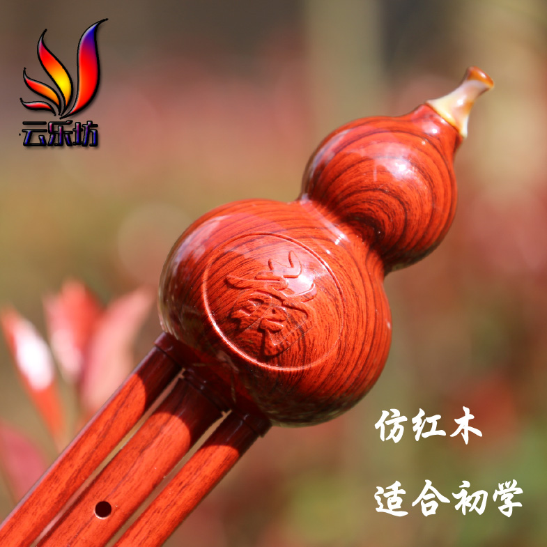 葫芦丝云乐坊仿红木C调初学降B调