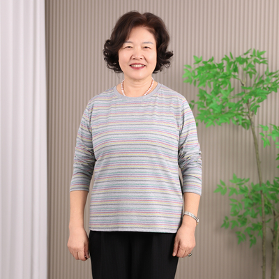 纯棉面料有弹力贴身穿很舒服