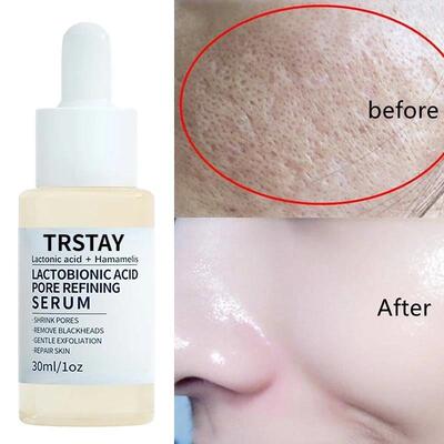 Lactobionic Acid Serum Shrink Pores Moisturizing Essence Liq