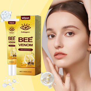 Eye cream nourishes the skin around the eyes moisturizes and