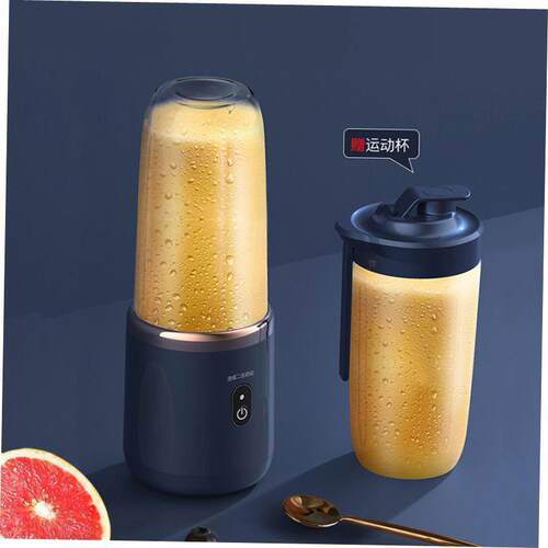 6 Blades Juicer Cup 400ML USB Smoothie Blender Food Mixer