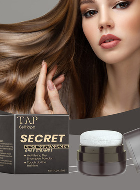 Dry Shampoo Fluffy Powder Lazy Fluffy Bangs Degreasing Refre