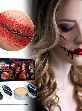 Halloween Skin Wax Plasma Makeup Set Makeup Props Scar Makeu