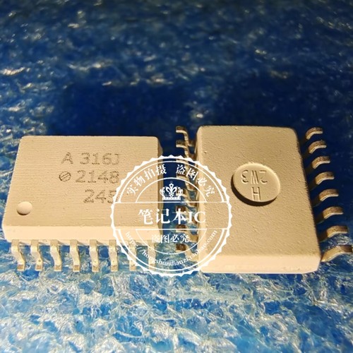 HCPL316J-500E 丝印A316J  SOP 新的  一个起拍