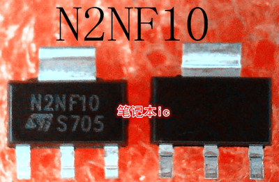 STN2NF10TR       丝印:N2NF10     SOT-223封装     新的