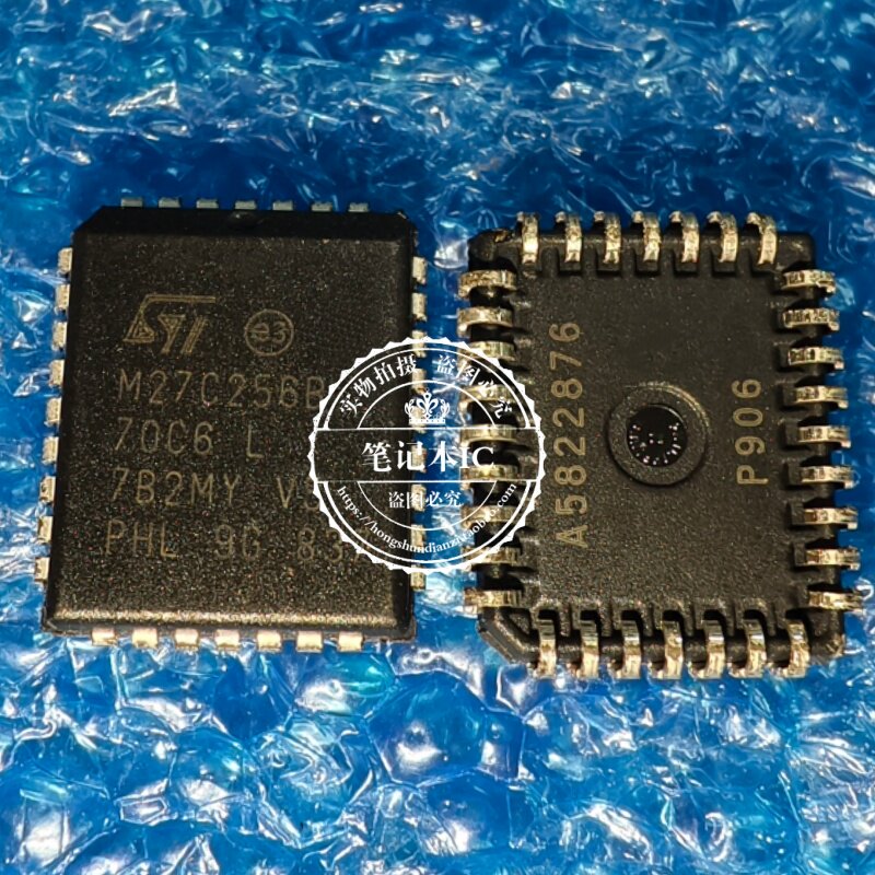 M27C256B-70C6 L   M27C256B70C6  PLCC全新原装