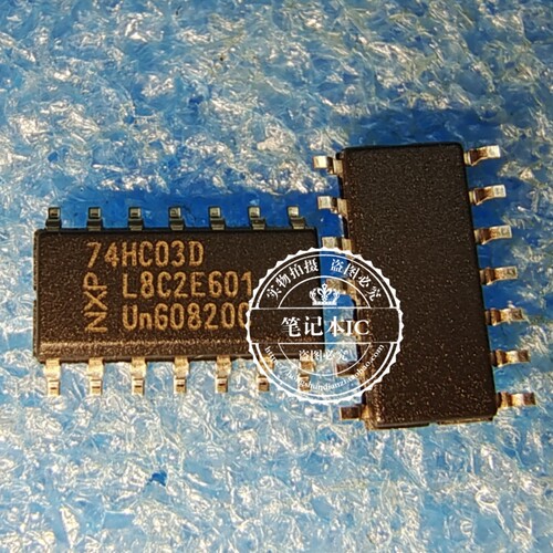 74HC03D,653 SOIC-14 四2输入与非门 逻辑芯片 74hc14D 74LVT14D