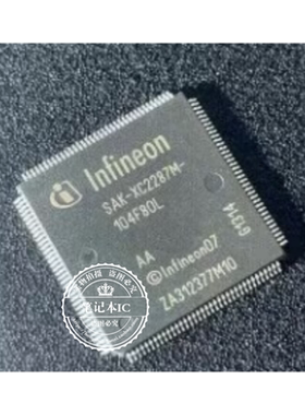 SAK-XC2287M-104F80L  AA  SAK-XC2287M-104F80LR AB    QFP 新的
