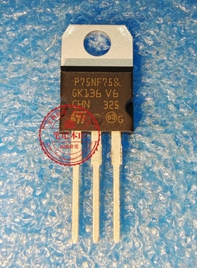 P75NF758 P75NF75 STP75NF758    STP75NF75B   TO220铁头 新的