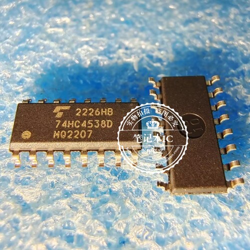 74HC4538D  封装: SOP-16  3.9MM  新的 一个起拍