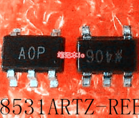AD8531ARTZ-REEL7 AD8531ARTZ AD8531丝印:AOP A0P SOT23-5新的