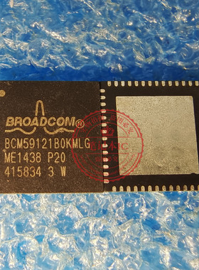 BCM59121BOKMLG BCM59121B0KMLG  QFN  新的 一个起拍