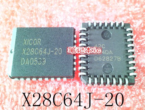 琴川日月 X28C64J-20    X28C64JM-20   PLCC32    新的 一个起拍