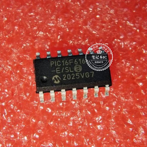 PIC16F616-E/SL P1C16F616-E/SL PIC16F616 -E/SL  SOP14  新的