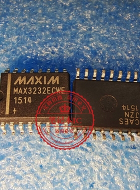 MAX3232ECWE+T MAX3232ECWE WSOP-16  新的   一个起拍