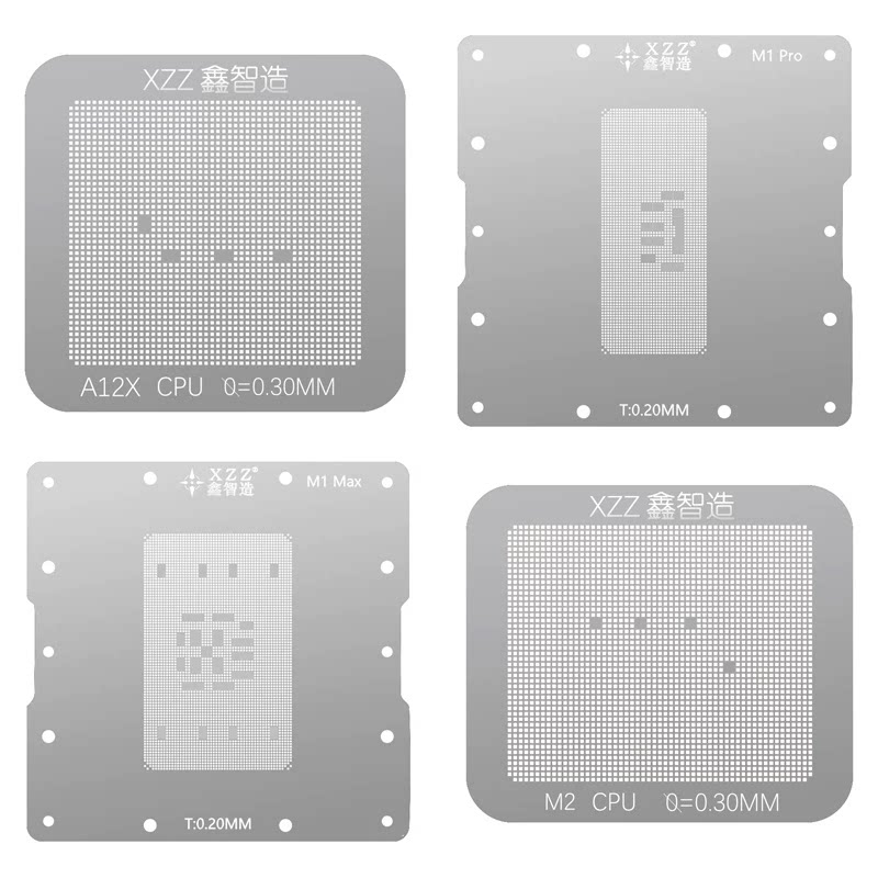 适用于苹果ipad/Macbook笔记本电脑钢网M1/Max/Pro/M2/CPU植锡网