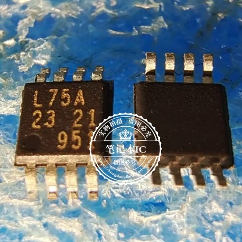 LM75ADP 丝印L75A MSOP-8 温度传感器芯片  新的  一个起拍