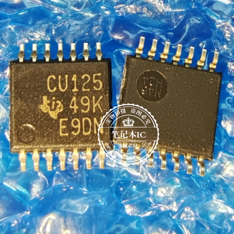 全新进口原装 SN74CBT3125PWR 74CBT3125 PWT 丝印CU125 TSSOP14