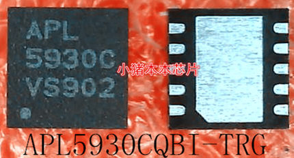 APL5930CQBI-TRG      APL5930C      QFN10封装    新的