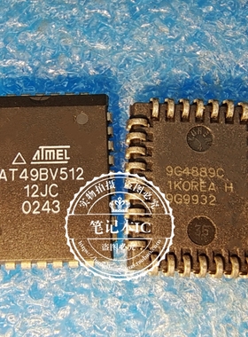 AT49BV512-12JC AT49BV512 AT498V512-12JC PLCC 新的   一个起拍