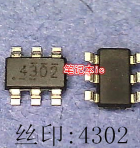 TPS54302DDCR  TPS54302DDCT  TPS54302  丝印:4302 SOT23-6 新的