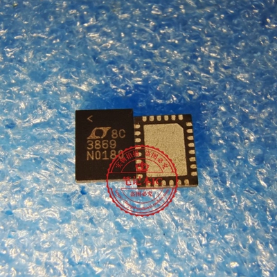 LTC3869EUFD#TRPBF LTC3869 印丝 3869 QFN28  长方形新的