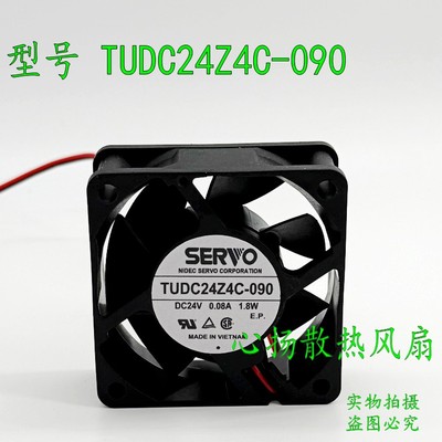 TUDC24Z4C-090全新原装伺服SERVO 1.8W  24V0.08A 6025变频器风扇
