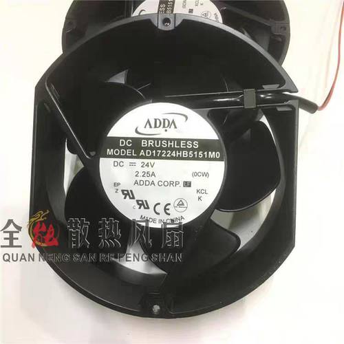 AD17224HB5151MOM0ADDA17251DC24V2.25A纺织机械散热风扇17cm
