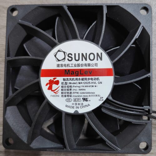 SUNON宽电压EC交流AC110-220V超高速强大风量机柜电焊机散热风扇