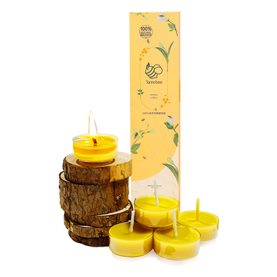 【礼盒装】Beeswax手工蜂蜡茶蜡 天然无烟蜜蜡瑜伽冥想Tea Light