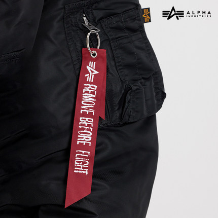 Cola潮玩阿尔法MA1飞行夹克手臂配饰ALPHA飘带钥匙扣