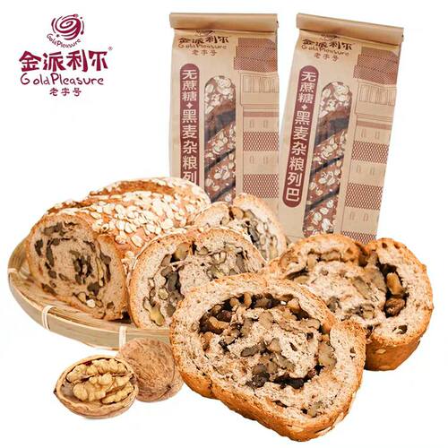 盼月新疆无糖700g北京黑麦杂粮