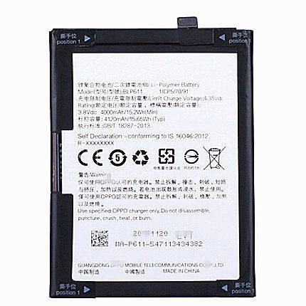 OPPO欧珀R9 R9M R9TM BLP609 R9plus BLP611手机电池R9S R9ST原装
