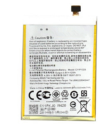 ASUS华硕ZenFone6 A600CG C11P1325 Z6 4.5 A450 Z4 A400CG C11P1404手机电池电板电芯 非原装原厂