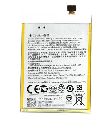 ASUS华硕ZenFone6 A600CG C11P1325 Z6 4.5 A450 Z4 A400CG C11P1404手机电池电板电芯 非原装原厂