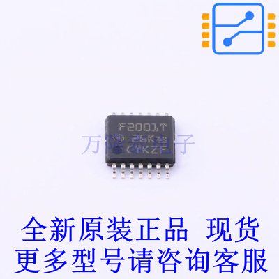 单片机(MCU/MPU/SOC) MSP430F2001TPWR TSSOP-14 TI全新原装正品