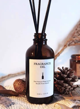 BYME青柠罗勒与柑橘无火香薰精油套装酒店室内厕所香薰挥发液香氛