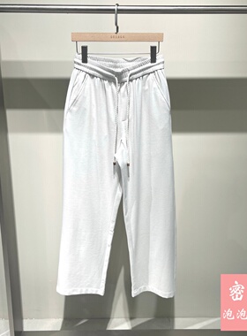 1RL21428237 GRSAGA男装2026年夏季新款抽绳休闲裤松紧腰宽松透气