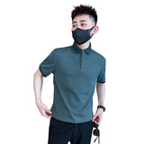 2025夏季新款男士潮牌短袖t恤时尚休闲纯色Polo衫C208-8881-特P38，男装T恤，电商C208