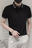 纯色短袖t恤男士夏季POLO衫情侣潮牌男装2026新款半袖衣服8804，男装T恤，电商C208