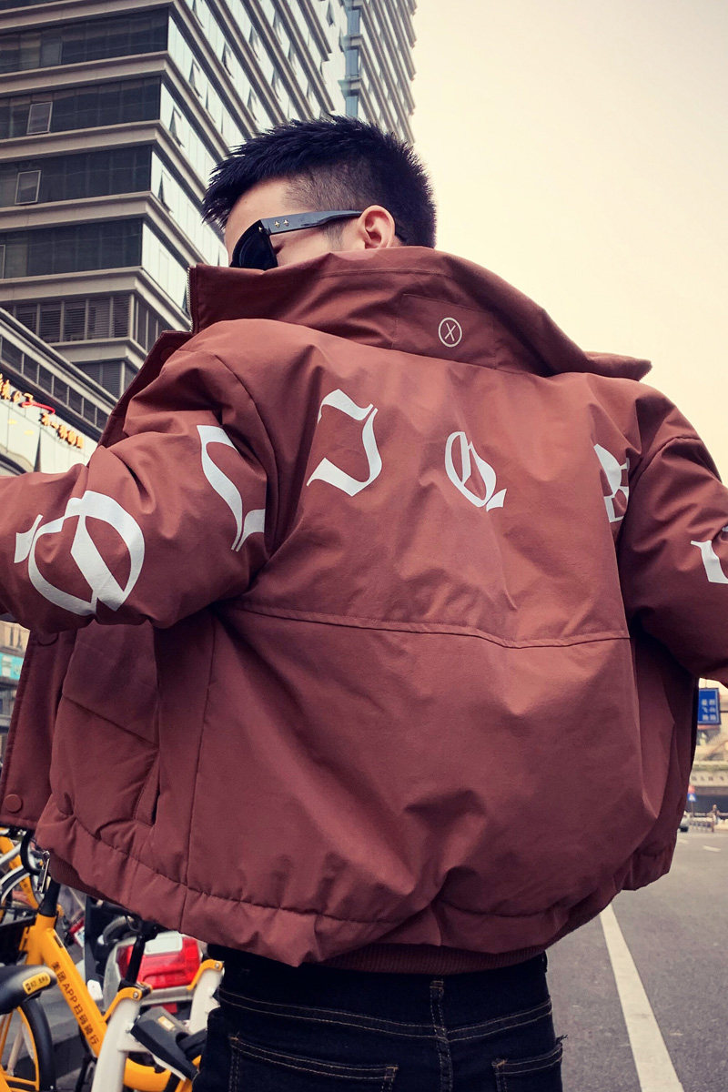 2026冬季新款男士外套青少年帅气炸街棉衣男C203-1022特P118控168,男装棉衣,电商C208