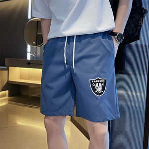 夏季青少年学生印花男士潮牌短裤2025新款休闲5分裤C203-6696-P38图片