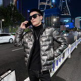 社会小伙冬季潮流短款羽绒服轻薄男士立领外套C203-5122P160控228，男装羽绒服，电商C208