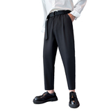 2025秋季男士潮流直筒西裤轻奢风高品质纯色休闲裤C203-6705-P58，男装西裤，电商C208