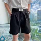 社会小伙夏季青年男生流行短裤休闲直筒纯色西裤DS-C203-6688-P58，男装牛仔裤，电商C208