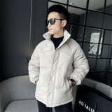 克莱因蓝棉服男款冬季加厚无肩线棉衣外套晋江面包服1070-P118，男装棉衣，电商C208