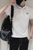 夏季男士休闲商务短袖Polo衫时尚百搭翻领修身T恤C203-8807-P58，男装T恤，电商C208