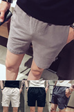 社会小伙夏季男士修身棉麻短裤时尚潮流休闲五分裤C203-6070特P20，男装牛仔裤，电商C208
