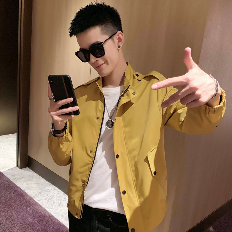 2026春季青年男士修身飞行夹克青少年小伙外套上衣男C203-1001P95，男装夹克，电商C208